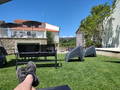paradise found in camino hostel